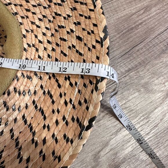 TULA Women Laurel Straw Hat UPF 50 Tan Neutral Outdoor Woven Hat Sun Shade Visor - Picture 6 of 7